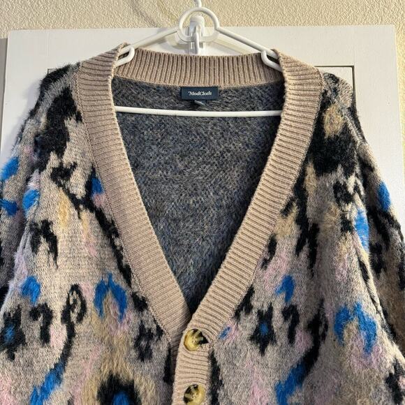 Modcloth A Fuzzy Feeling Oversized
Cardigan Sweater Size 1X - Picture 8 of 14